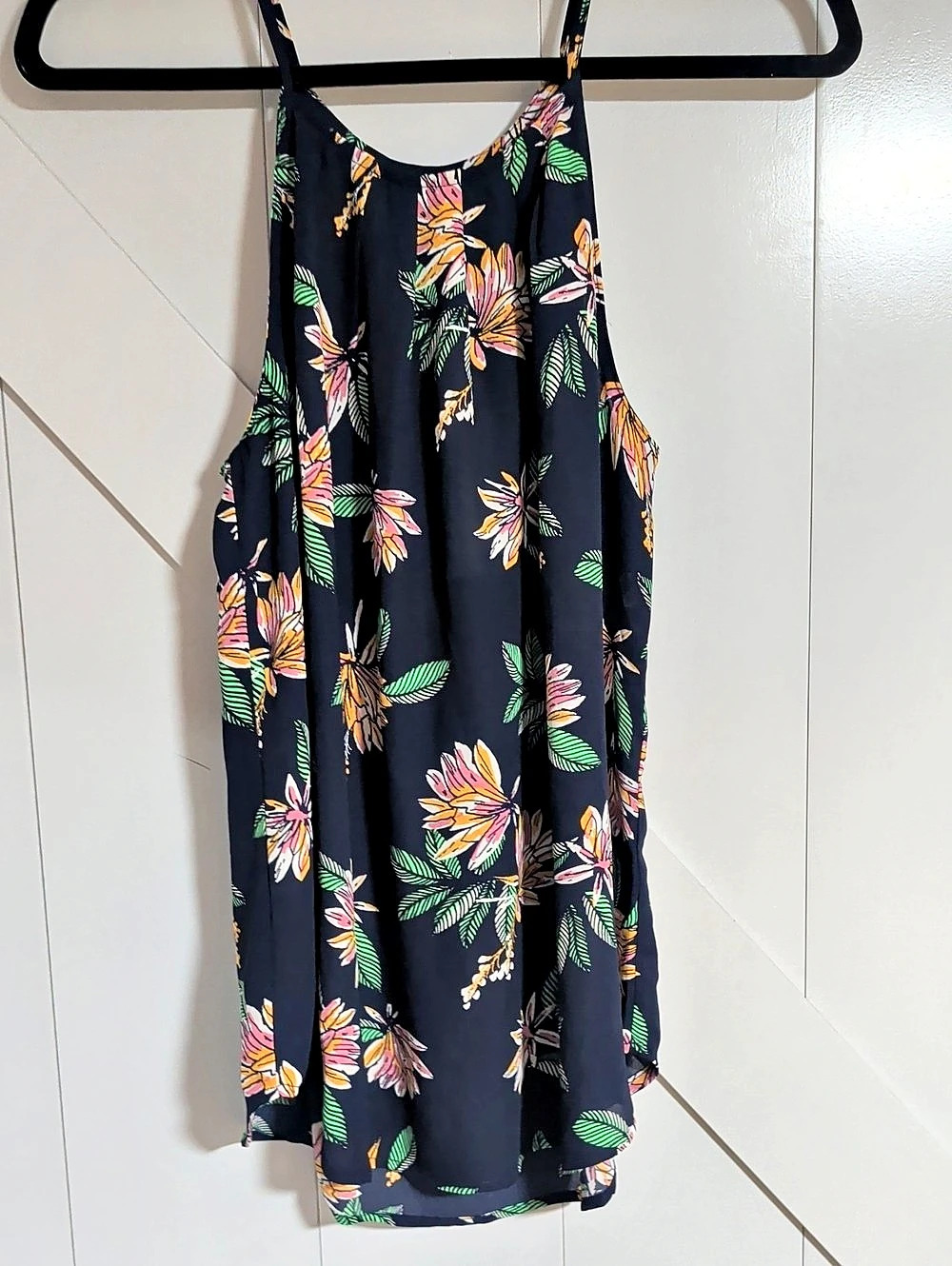 41 Hawthorne Stitch Fix Floral Maxi TopNWT in Blue & Pink